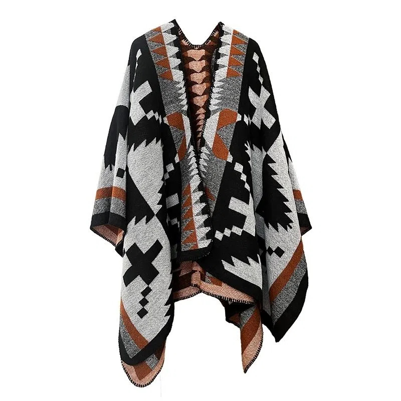 北极绒 明星同款 旅行拍照外搭 披肩 女款