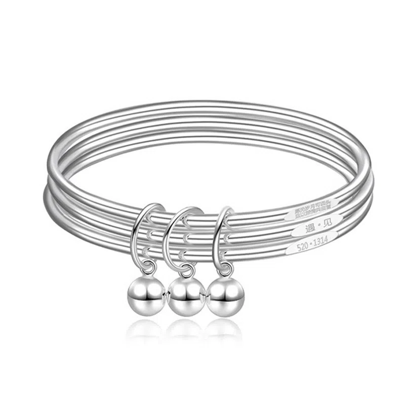 谧月珠宝 新中式国风三生三世系列  浪漫轻奢显年轻高级小众 日常通勤时尚 合金 手镯 男女同款情侣款