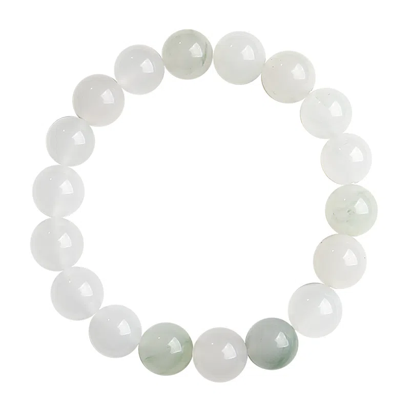 印象眸 转运珠 新中式古风清新 天山翠 手串 男女同款情侣款 礼盒装