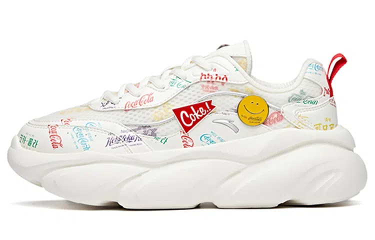 Coca Cola x Anta Ivory White