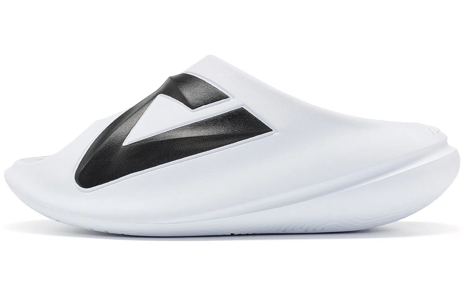 匹克 态极小胖拖 防滑耐磨 运动拖鞋 女款 白黑