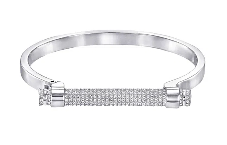 Swarovski Friend Bangle Silver