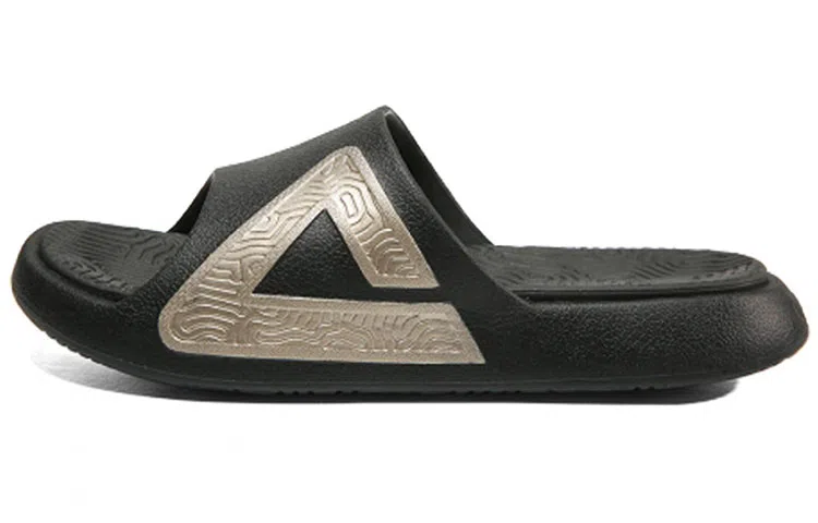 Peak Taichi Slides Black Gold