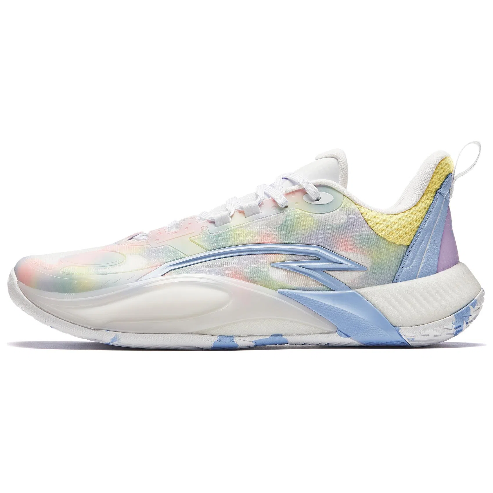 Anta Bubble 2 White Blue Yellow