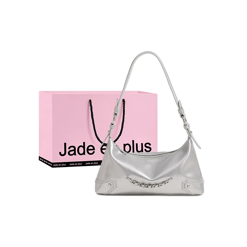 Jade en plus Silver/Black Handbag