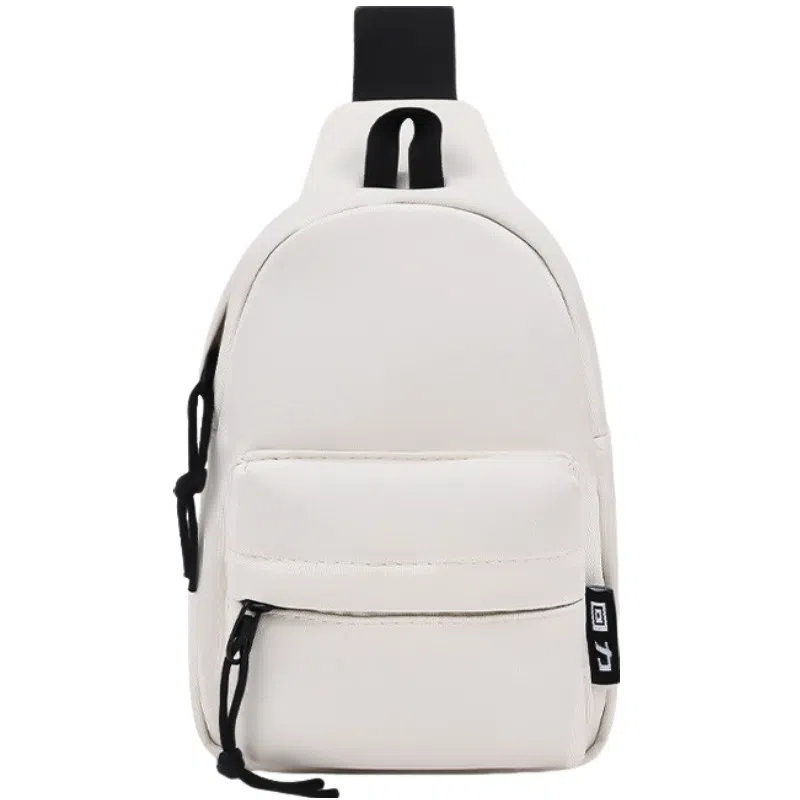 回力小挎包潮牌单肩包潮小包斜挎包学生上课背包休闲个性手机包 男女同款情侣款 白色黑色