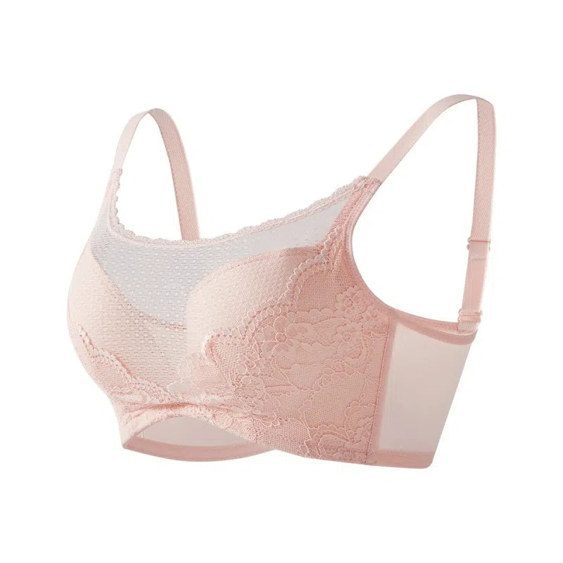 古今 网纱防走光收副乳防下垂美背小胸聚拢显大文胸 女款