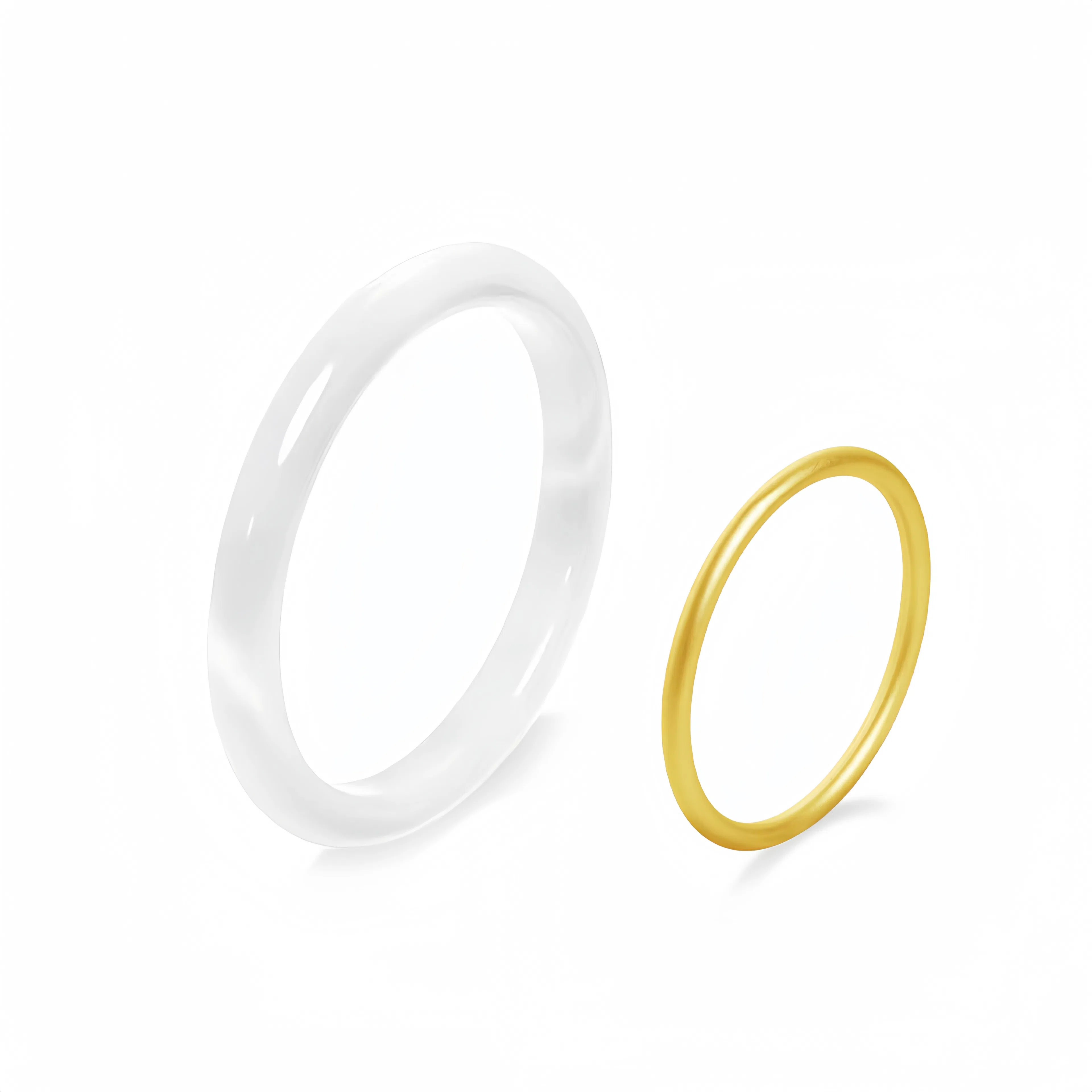 月岚 一步一响 贵妃新中式国风古风旗袍汉服气质年轻叮当镯 玉石 猫眼石 手镯 女款