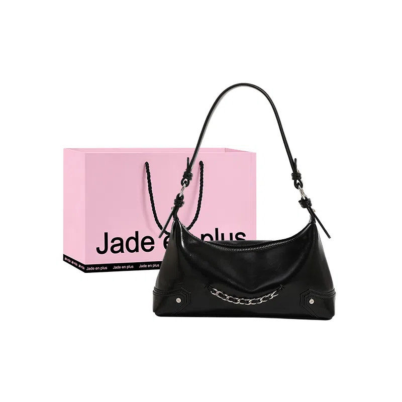 Jade en plus Silver/Black Handbag