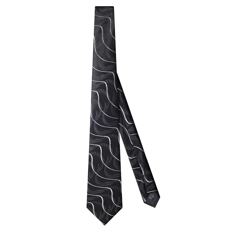 WILLIAM MILTON Striped Silk Tie