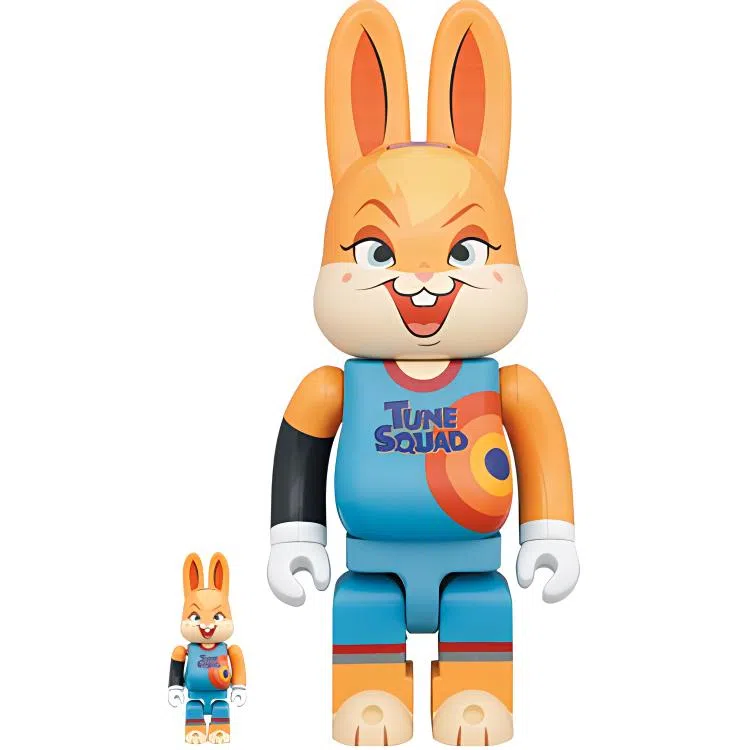 BE@RBRICK Bunny R@bbrick Space Jam 2 Lola Bunny 100%400%