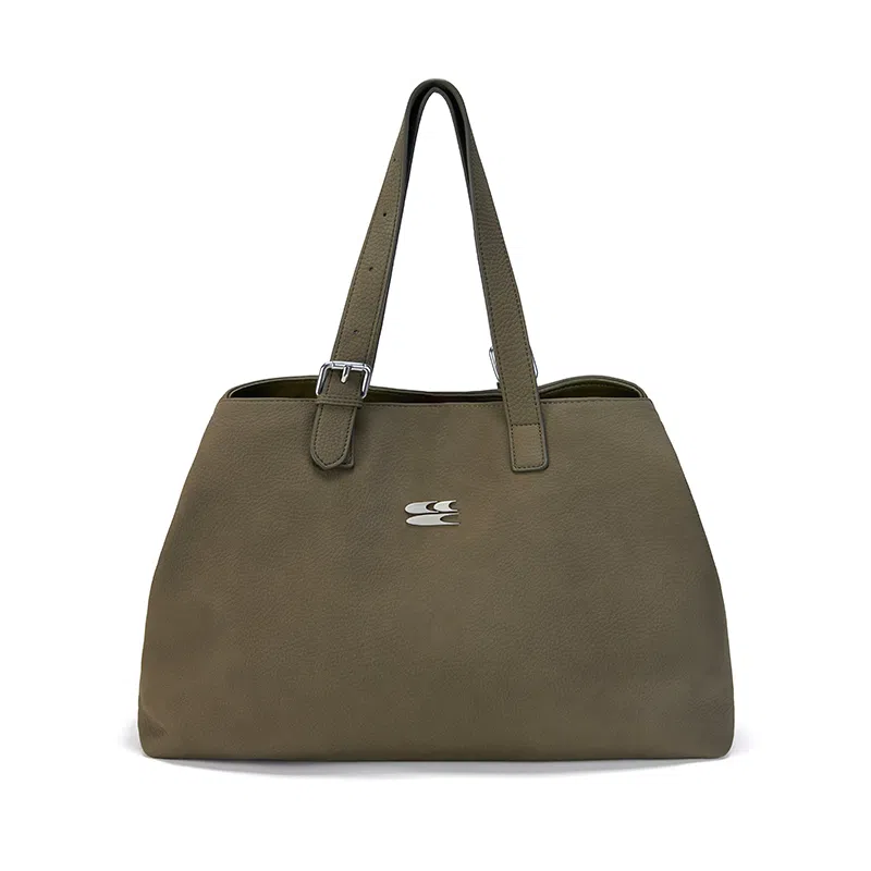 Crying Center Brown PU Bag