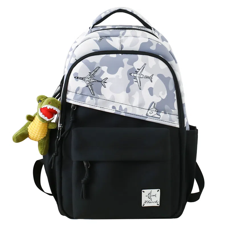 行途 大学生大容量小众休闲旅行电脑 尼龙 背包双肩包 男女同款情侣款 多色