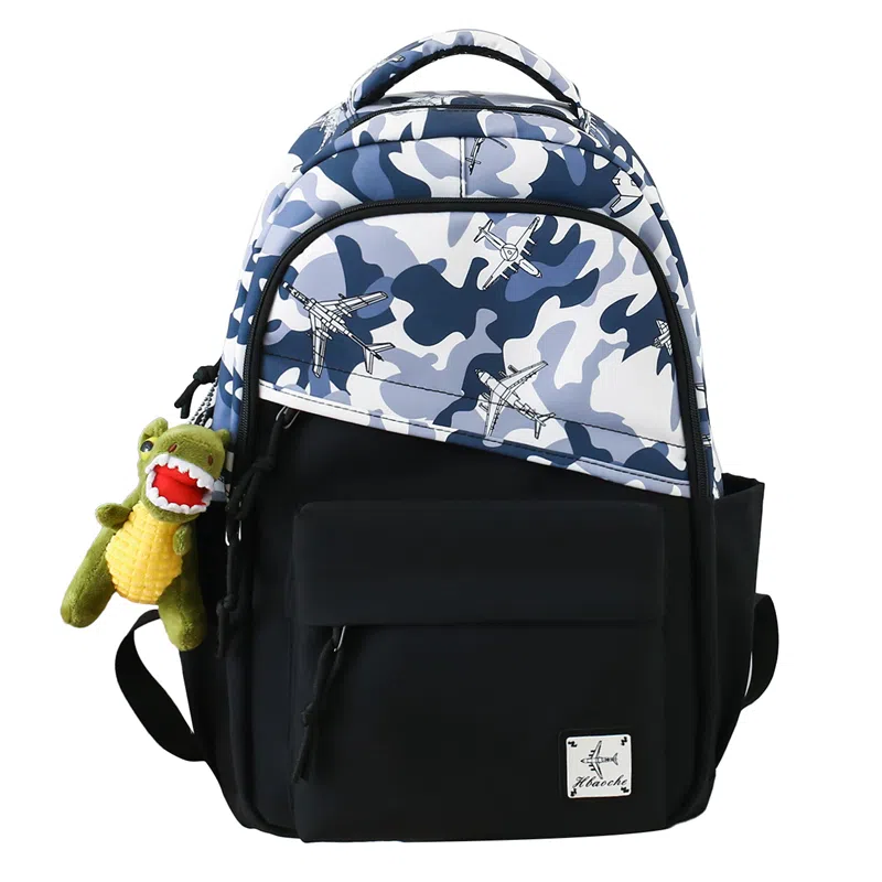 行途 大学生大容量小众休闲旅行电脑 尼龙 背包双肩包 男女同款情侣款 多色