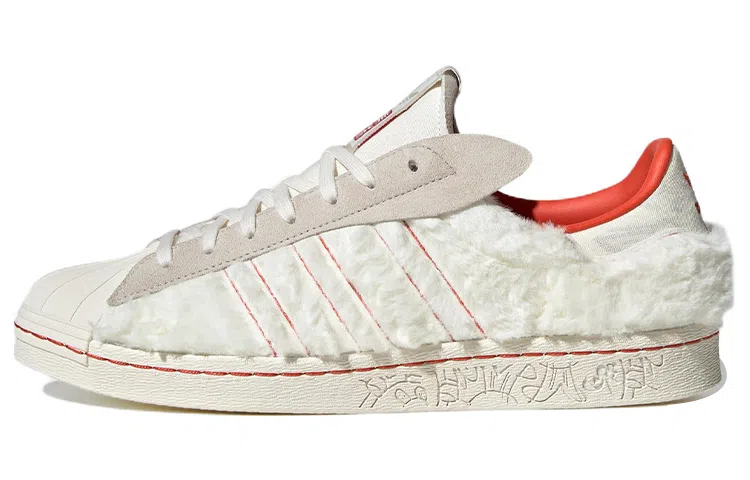 adidas Superstar 80s White Red