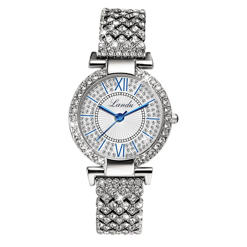 LANDU Mermaid Quartz Watch White Dial