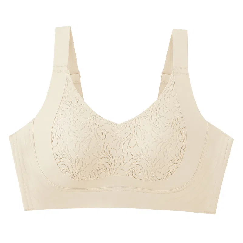 千奈美 大胸显小收副乳防下垂提拉无痕全罩杯薄款文胸 女款