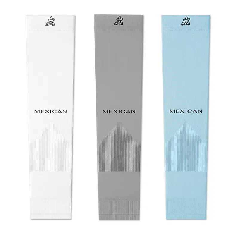 稻草人 冰爽 套护臂防紫外线冰丝手臂 锦纶 防晒袖 男女同款情侣款