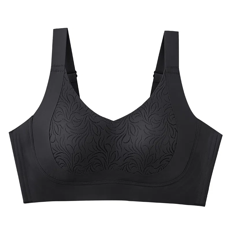 千奈美 大胸显小收副乳防下垂提拉无痕全罩杯薄款文胸 女款