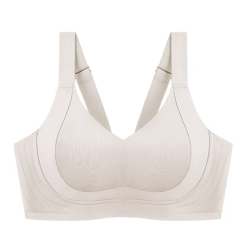 千奈美 全罩杯无痕大胸显小防下垂收副乳文胸 女款