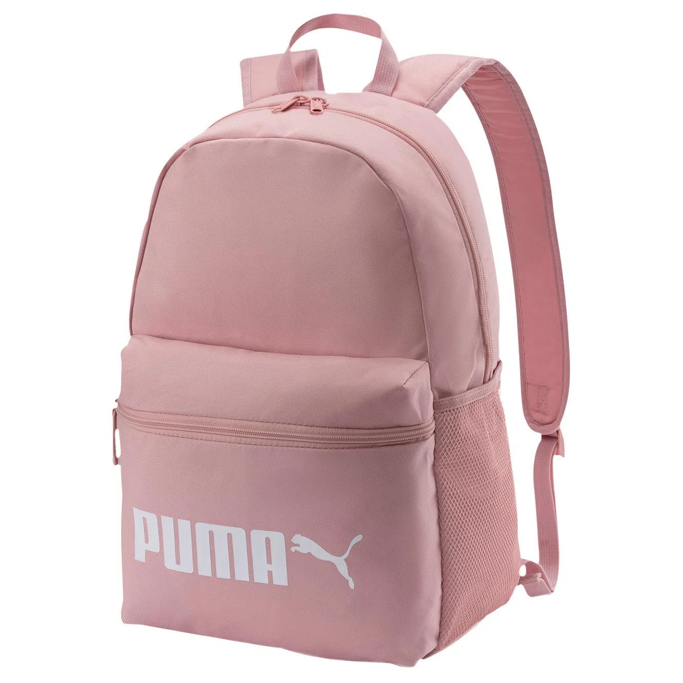 PUMA Casual Zip Backpack Pink