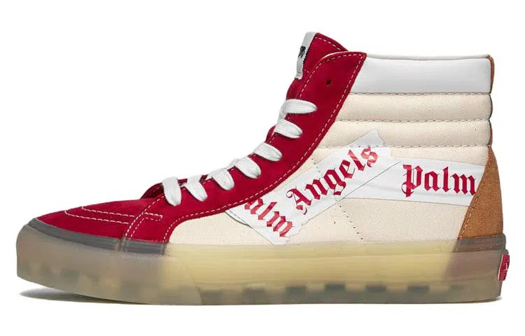 Palm Angels x Vans SK8 Vault Reissue VLT LX Red White