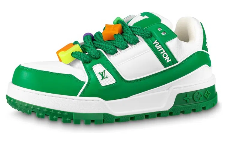 Louis Vuitton Trainer Maxi White Green