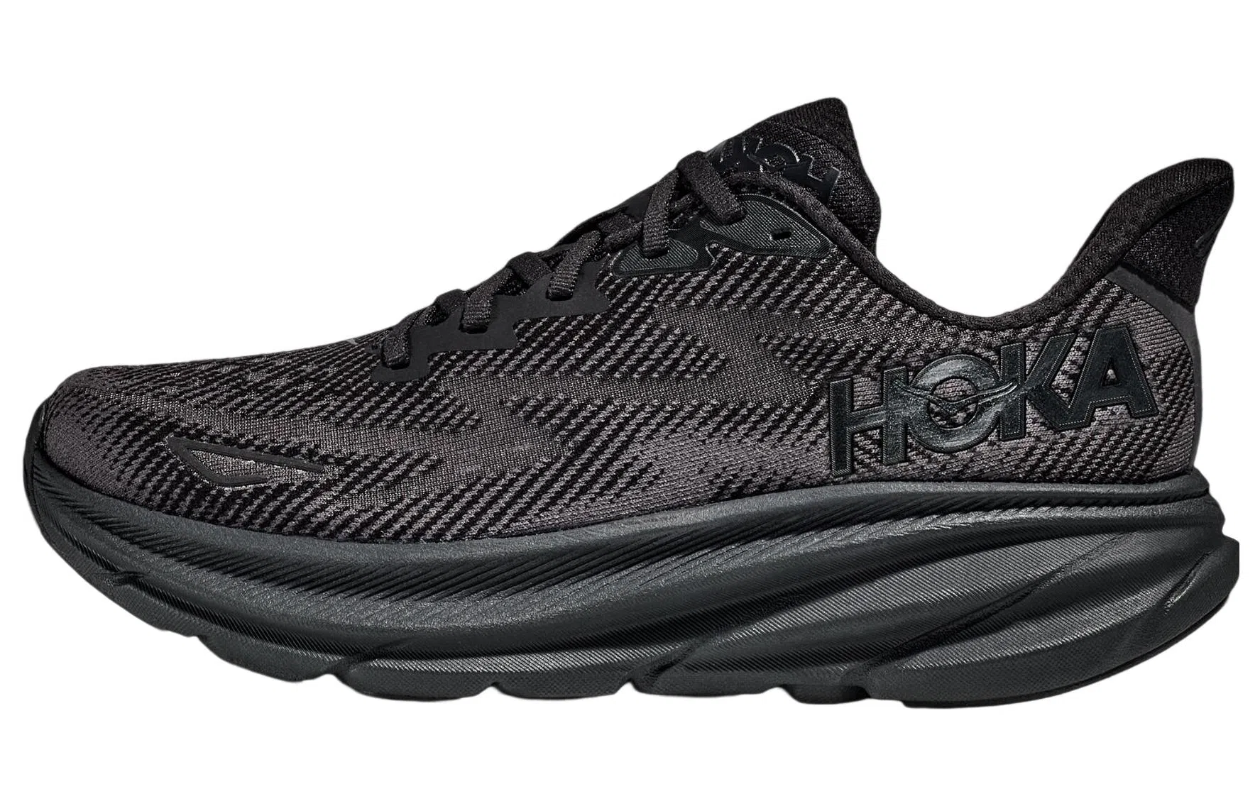 HOKA ONE ONE Clifton 9 Wide Black