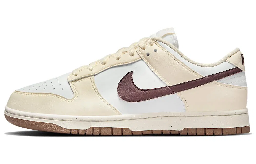 Nike Dunk Low White Beige Brown