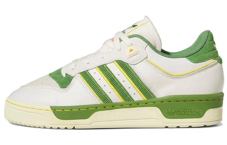 adidas Rivalry Low 86 White Green Yellow