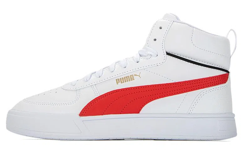 PUMA Caven Mid White Red