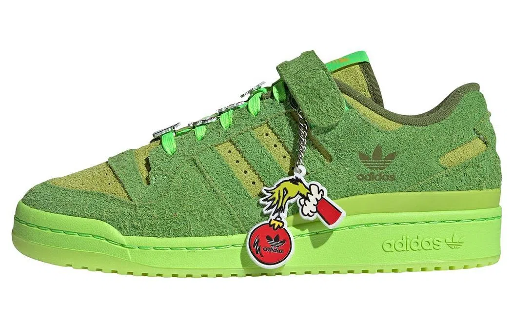 The Grinch x adidas Originals Forum Green