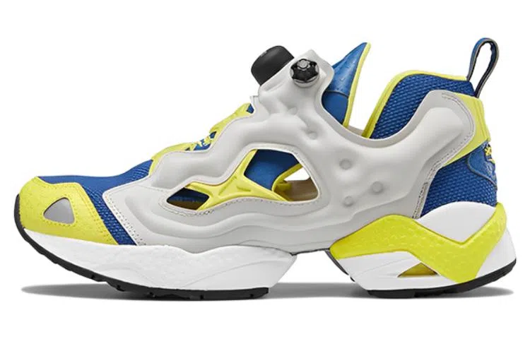 Reebok Instapump Fury 95 Blue Yellow Grey