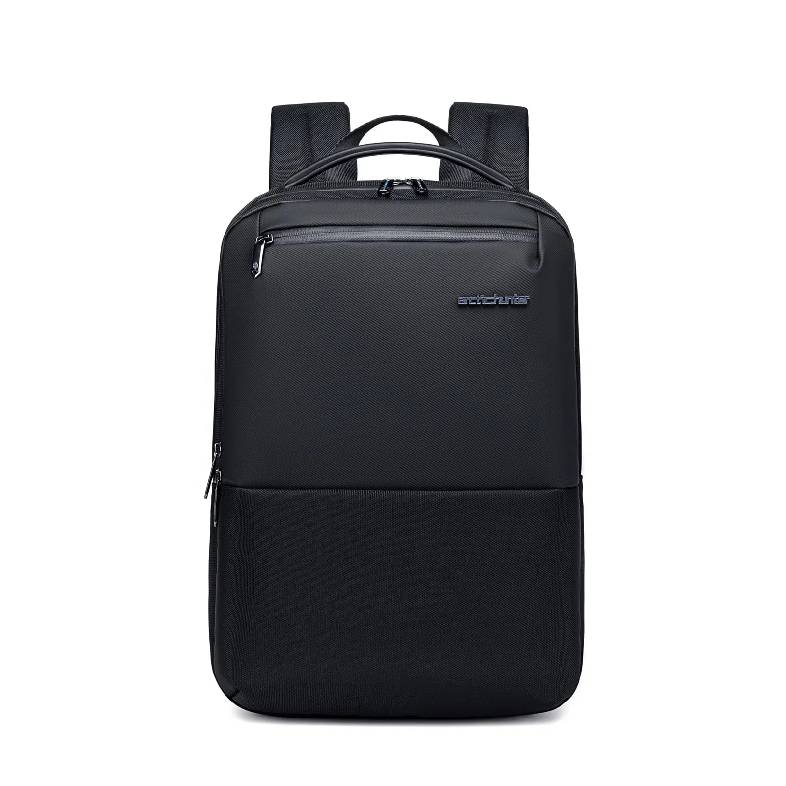 北极猎人 商务男士双肩包休闲出差旅游电脑包 防泼水 黑色/蓝色/灰色