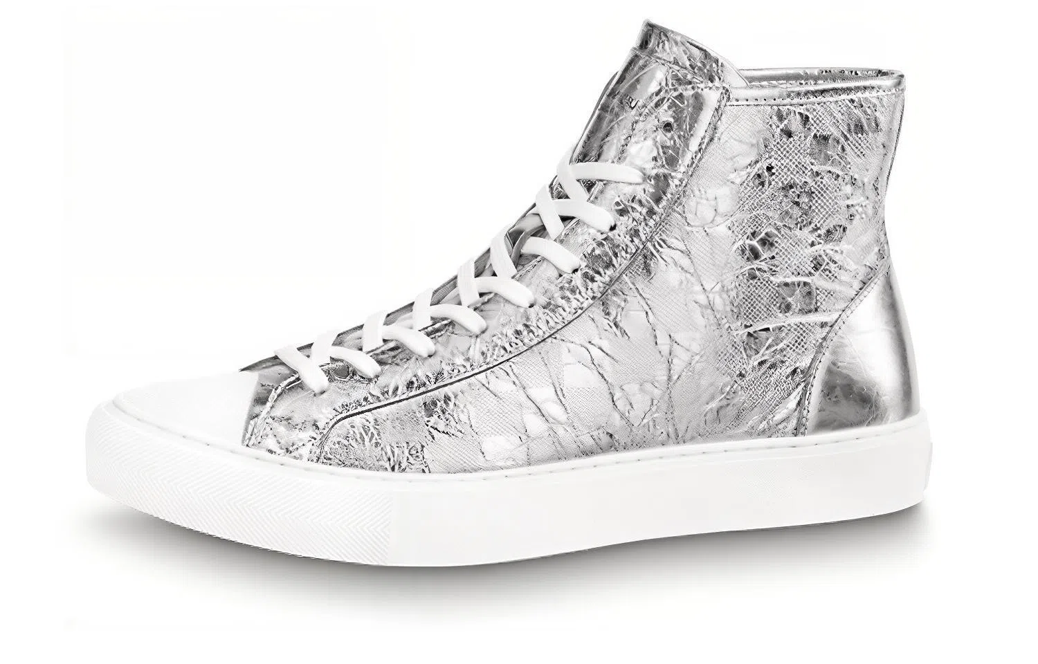 Louis Vuitton Tattoo High Top Silver