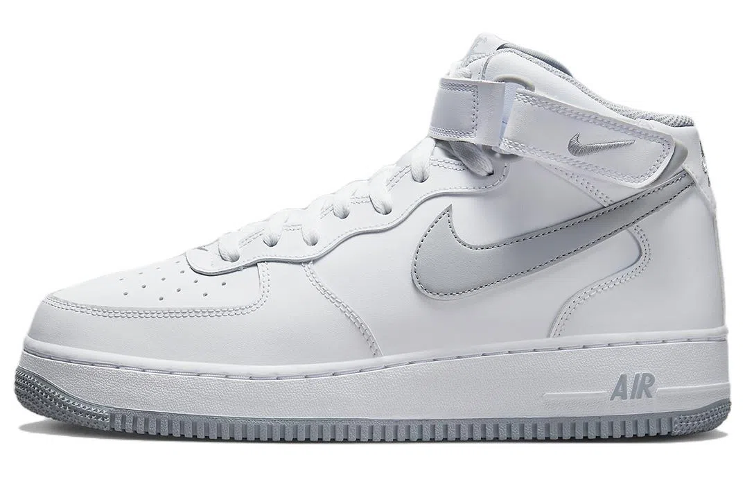 Nike Air Force 1 Mid "White Metallic"