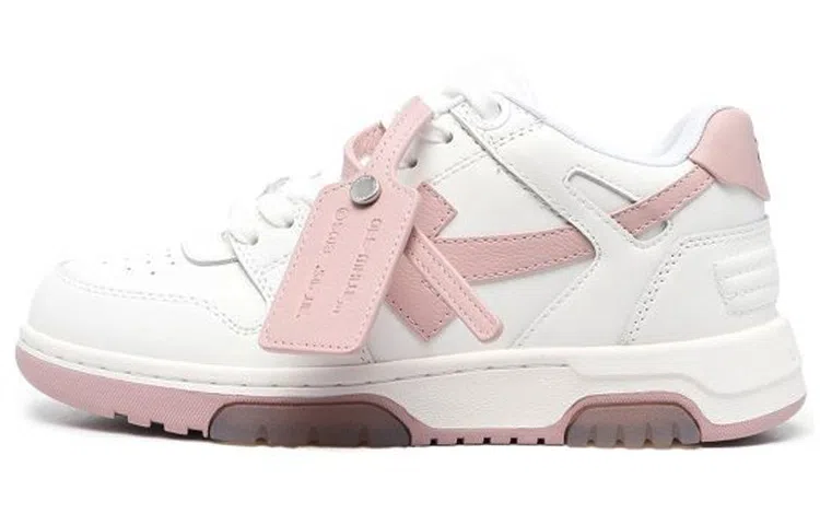 OFF-WHITE Out Of Office White Pink