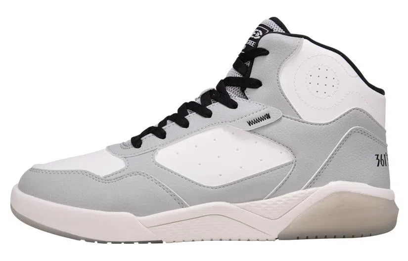 361° Winter High-Top Sneakers White Grey