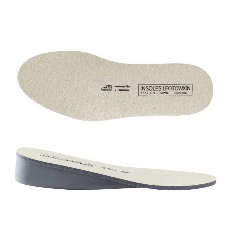 足印部落 帆布鞋专用增高舒适隐形不累脚增高垫 鞋垫 男女同款情侣款