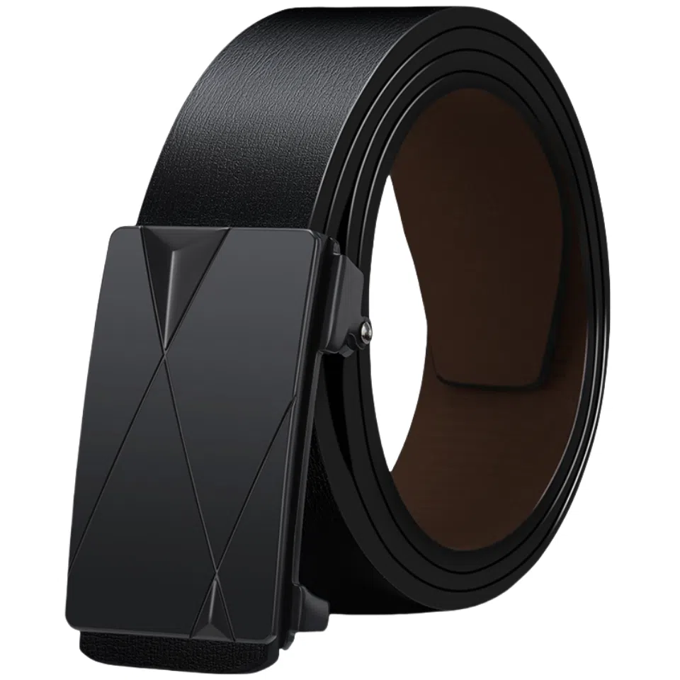 帝企鹅 男自动扣 商务内穿牛仔裤带年轻人 皮带 男女同款情侣款