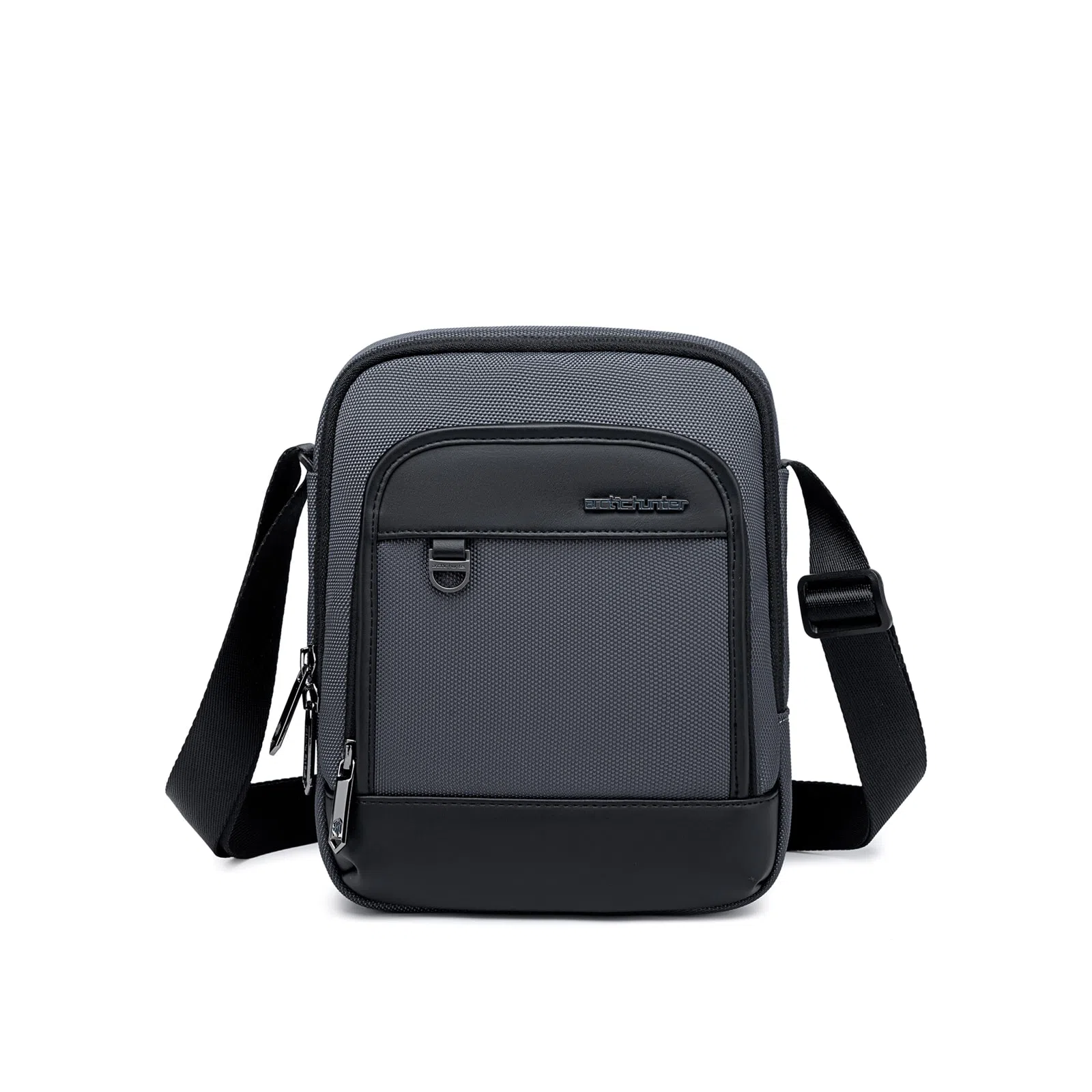 北极猎人 大容量 多功能口袋 高密度防泼水 涤纶 斜挎包 常规 男款 黑色/蓝色/灰色