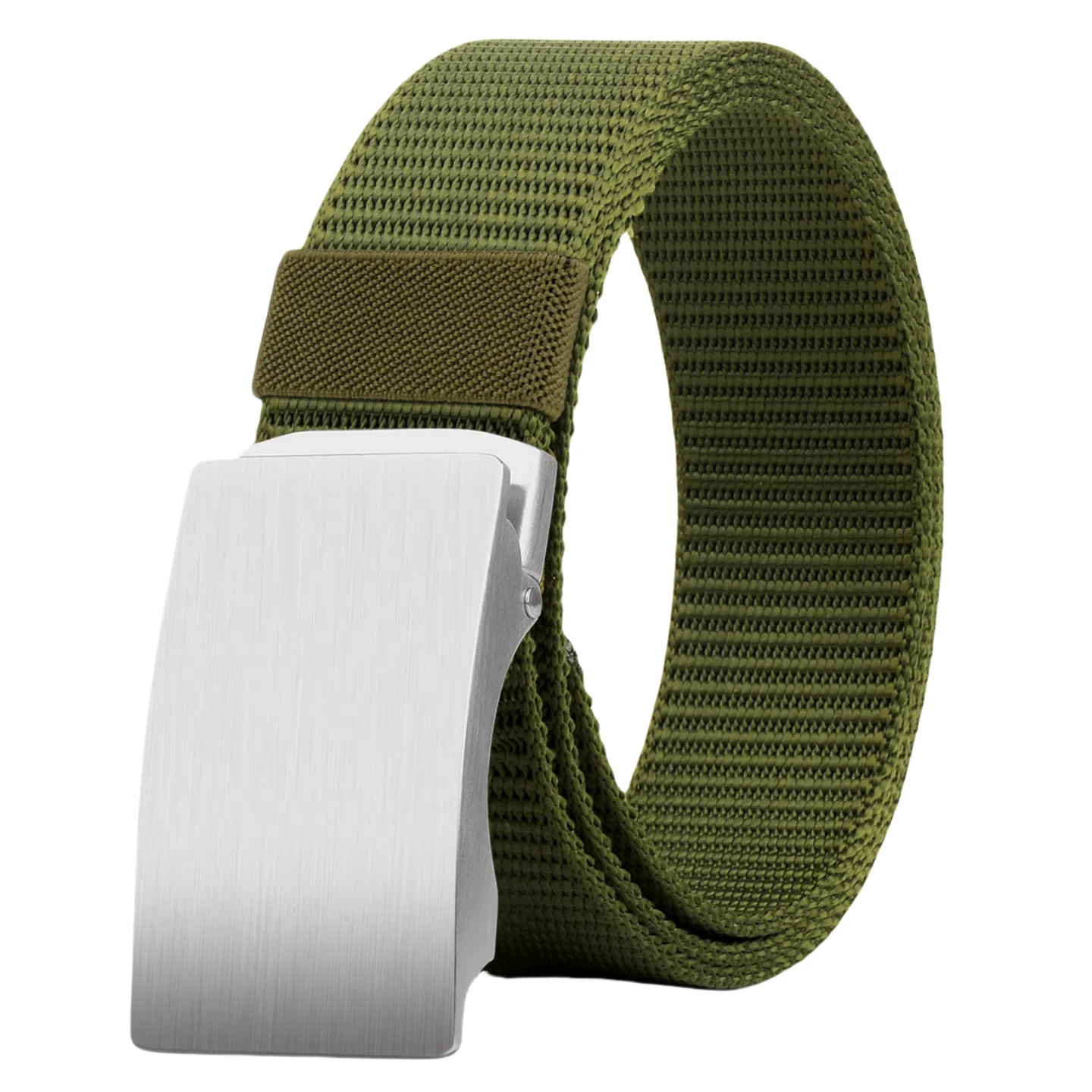 帝企鹅 户外休闲透气加厚 无牙自动扣 不锈钢 帆布 其他腰带 男款