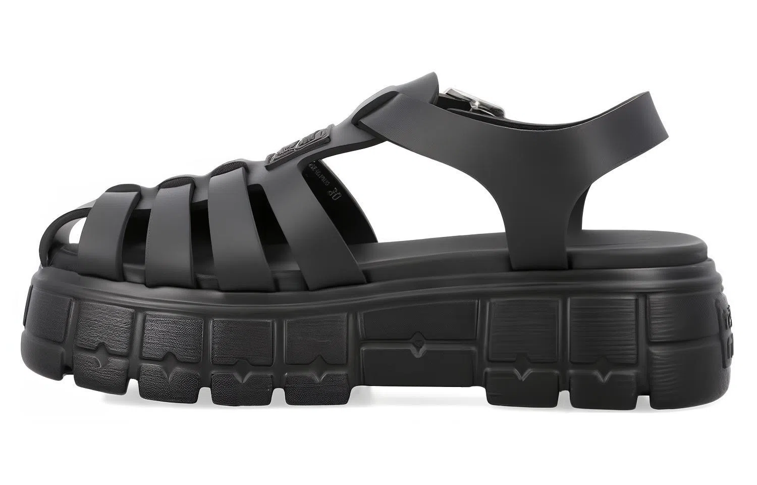 Miu Miu Roman Sandals Black