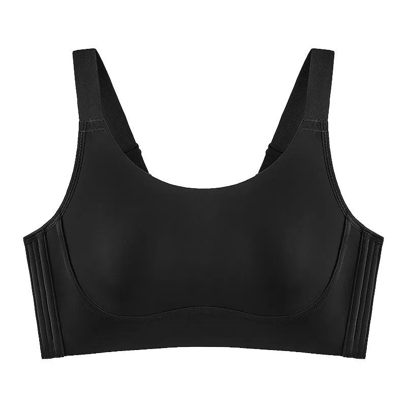 千奈美 无痕轻运动大胸显小防震收副乳调整型文胸 女款