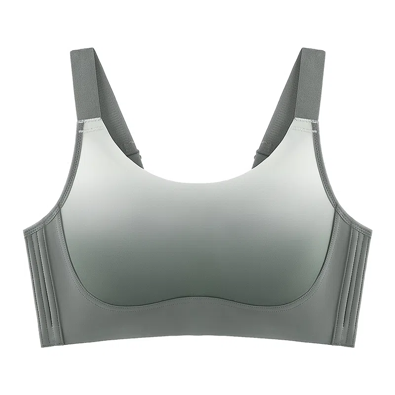 千奈美 无痕轻运动大胸显小防震收副乳调整型文胸 女款