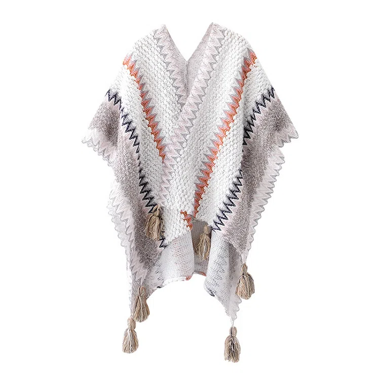 梦特娇 民族风夏秋旅游拍照出片潮流搭配薄款 披肩 女款