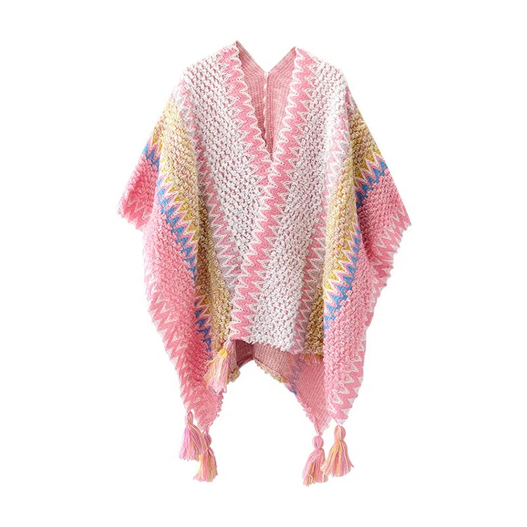 梦特娇 民族风夏秋旅游拍照出片潮流搭配薄款 披肩 女款