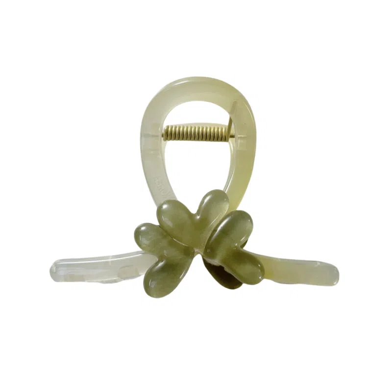 尚先生 夏季清新爱心抓夹田园风鲨鱼夹后脑勺盘发发卡新款头饰发夹发抓 发饰 女款