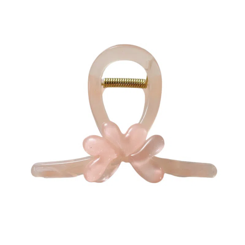 尚先生 夏季清新爱心抓夹田园风鲨鱼夹后脑勺盘发发卡新款头饰发夹发抓 发饰 女款