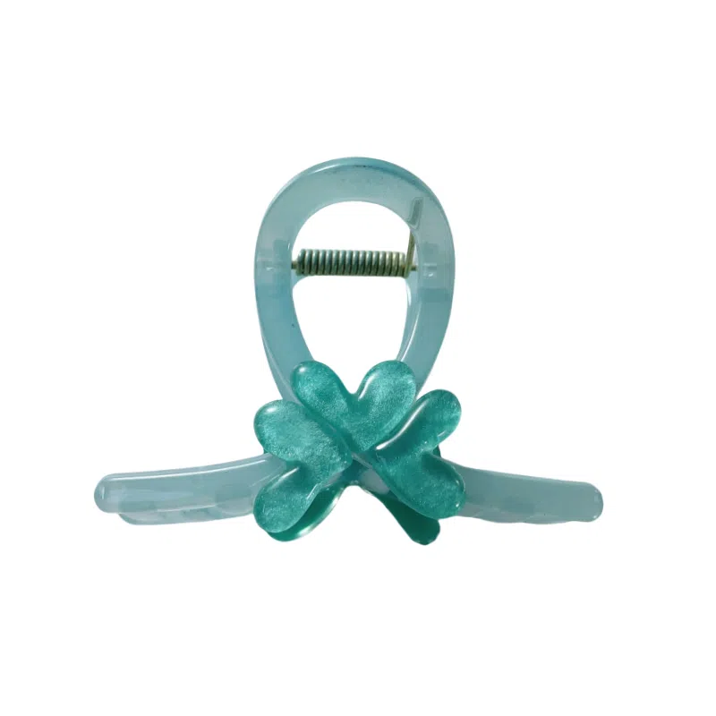 尚先生 夏季清新爱心抓夹田园风鲨鱼夹后脑勺盘发发卡新款头饰发夹发抓 发饰 女款